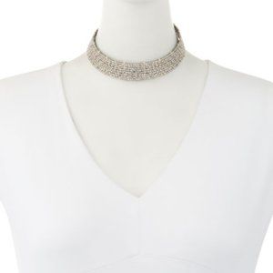 Alexis Bittar Coveteur Series 2 Crystal Choker Necklace